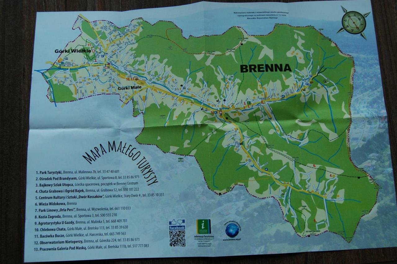 Pokoje Beskid Брена Екстериор снимка